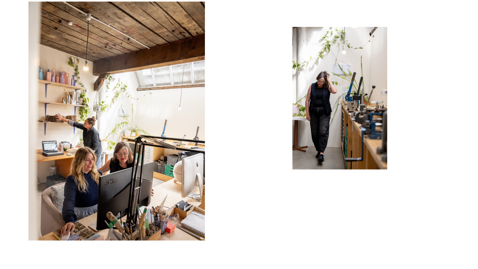 Women working in a jewellery workshop